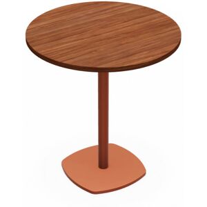 PETITE TABLE RONDE DE BISTROT CIRCA PIEDS CENTRAL HT 75 CM