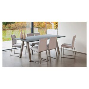 TABLE RECTANGULAIRE EN STRATIFIÉ VENETO HT 75 CM