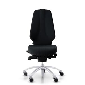 RH Chaise de bureau RH Logic 400 Elite 24/7, Tissu Black (Select SC60999), Appui-tête Non, Accoudoirs Sans, Piètement Silver