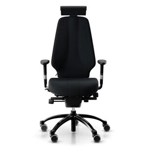 RH Chaise de bureau RH Logic 400 Elite 24/7, Tissu Black (Select SC60999), Appui-tête Oui, Accoudoirs Avec, Piètement Noir