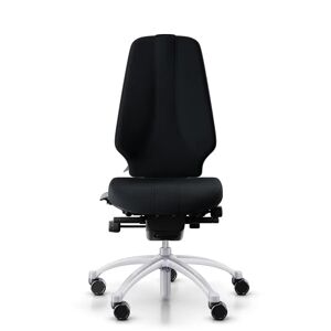 Chaise de bureau RH Logic 400 Komfort, Tissu Black (Select SC60999), Appui-tête Non, Accoudoirs Sans, Piètement Argent - Publicité