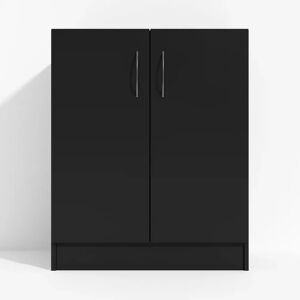 Direkt Interiör Armoire Modea - hauteur 92,5 cm, 2 étagères, Couleur Noir