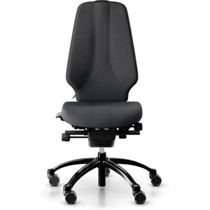 Chaise de bureau RH Logic 400, Tissu Black (Select SC60999), Appui-tête Non, Accoudoirs Sans, Piètement Noir, Roulettes Roulettes  pour sols durs - Publicité