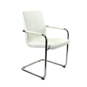 Easy Seating Chaise de conférence Säffle, Couleur Blanc