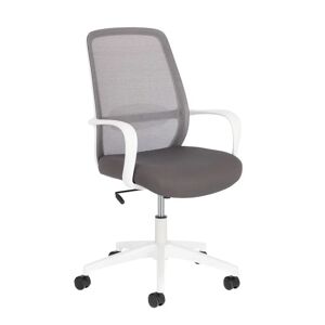 Scandinavian Selection Chaise de bureau M.E, Finition Grey / White