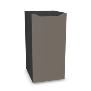 Narbutas Meuble casiers Choice - 1 porte avec fente courrier, Couleur Dark Grey / Cubanit Grey
