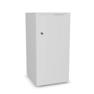 Narbutas Meuble casiers Choice - 1 porte avec fente courrier, Couleur White / White