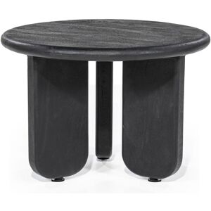 By-Boo Odin - Table basse en bois ø60cm - Couleur - Noir