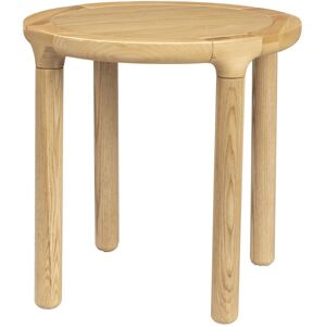 Zuiver Storm - Table d'appoint ronde en bois ø45cm - Couleur - Bois clair