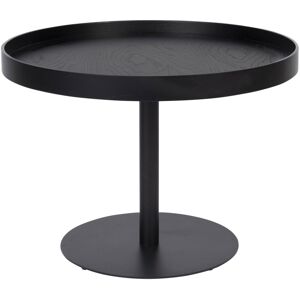 No name Yuri - Table d'appoint ronde en bois et métal ø56cm - Couleur - Noir