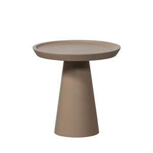 Vtwonen Coffee a gogo - Table d'appoint ronde en bois ø45 cm - Couleur - Marron