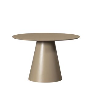 Woood Jorre - Table à manger ronde en bois ø120 cm - Couleur - Taupe