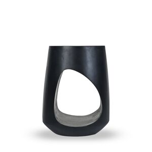Drawer Wesi - Table d'appoint ronde ø35cm - Couleur - Noir