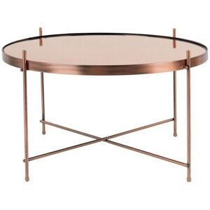 Zuiver Cupid - Table basse design ronde Large - Couleur - Cuivre