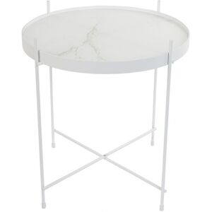 Zuiver Cupid Marble - Table basse design ronde S - Couleur - Blanc