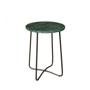 Dutchbone Emerald - Table d'appoint en marbre - Couleur - Vert