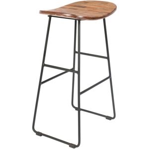 No name Tangle - Tabouret de bar 62cm - Couleur - Naturel