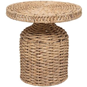 Bloomingville Camo - Table d'appoint en jacinthe d'eau - Couleur - Naturel