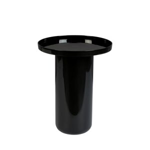 Zuiver Shiny Bomb - Table basse en métal ø40cm - Couleur - Noir