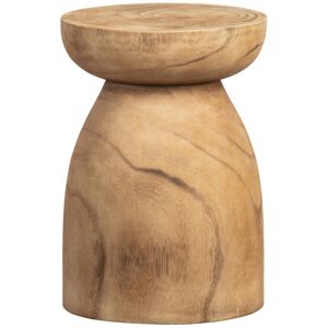 Woood Bink - Table d'appoint en bois ø28cm - Couleur - Naturel