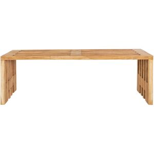 House Nordic Benidorm - Banc en teck L140cm - Couleur - Naturel