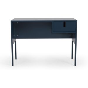 Tenzo Uno - Bureau en bois 1 tiroir L105cm - Couleur - Bleu Canard