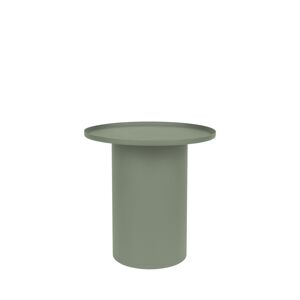 No name Sverre - Table d'appoint ronde en métal ø45,5cm - Couleur - Vert