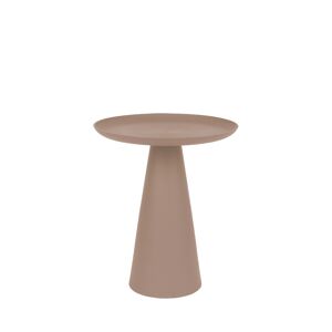 No name Ringar - Table d'appoint ronde en aluminium ø34,5cm - Couleur - Rose