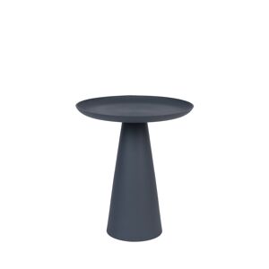 No name Ringar - Table d'appoint ronde en aluminium ø39,5cm - Couleur - Bleu