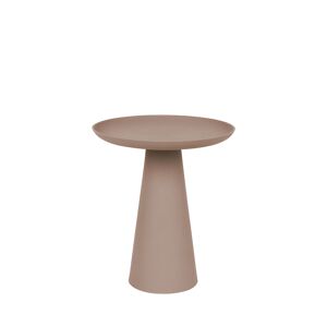 No name Ringar - Table d'appoint ronde en aluminium ø39,5cm - Couleur - Rose