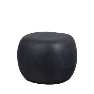 Vtwonen Pebble - Table basse en fibre d'argile ø50cm - Couleur - Gris anthracite