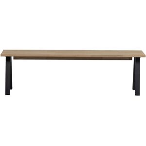 Woood Tablo - Banc en bois piétement en A L160cm - Couleur - Bois clair