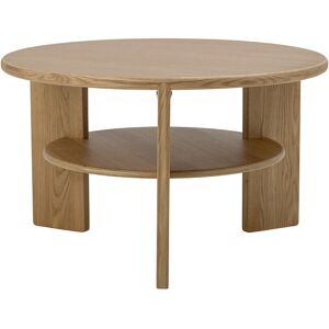 Bloomingville Lourdes - Table basse ronde en bois ø72cm - Couleur - Bois clair