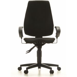 Topstar SYDNEY PRO - Siège de bureau de qualité professionnelle Noir tissu