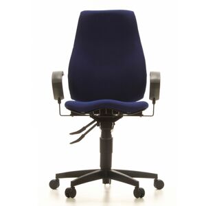 Topstar SYDNEY PRO - Siege de bureau de qualite professionnelle tissu Bleu Fonce