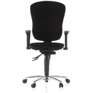 Topstar X-ERCISE - Siège de bureau de qualité professionnelle Noir tissu