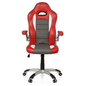 hjh OFFICE GAME SPORT - Fauteuil Gamer blanc / rouge