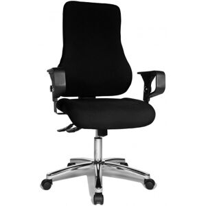 Topstar MELBOURNE AL X3 - Siège de bureau de qualité professionnelle Noir tissu