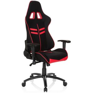 hjh OFFICE LEAGUE PRO I - Fauteuil Gamer Noir / Rouge