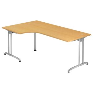 hjh OFFICE PRO BELA 82 S - Hêtre 200 x 120