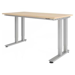 hjh OFFICE PRO RINO 16 S   160x80   Table pour charges lourdes - Chêne
