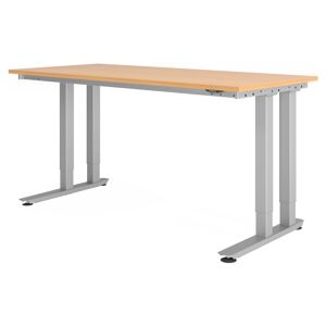 hjh OFFICE PRO RINO 18 S   180x80   Table pour charges lourdes - Hêtre