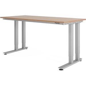 hjh OFFICE PRO RINO 18 S   180x80   Table pour charges lourdes - Noyer