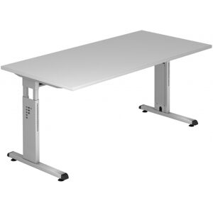 hjh OFFICE PRO MEGA 16 S - 160 x 80 Gris/Argent