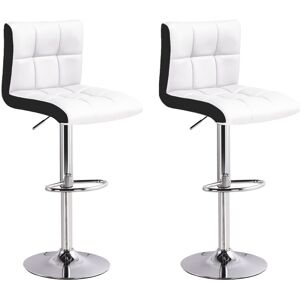 Lot de 2 tabourets de bar Magic Blanc