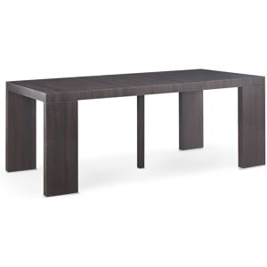 Table Console Extensible Oxalys imitation Bois wenge