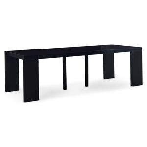 Table Console Extensible Oxalys XL Noir Laquee