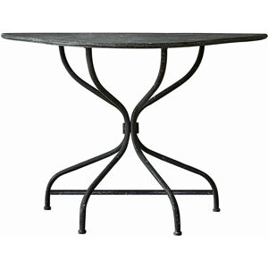 LOBERON Table d’appoint Liadan, noir vieilli (50 x 110 x 74cm) - Publicité