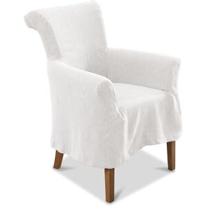 LOBERON Chaise Amherst, blanc (65 x 63 x 89cm) - Publicité