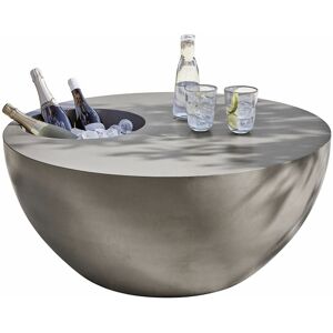 LOBERON Table basse Plévin, gris (40cm) - Publicité